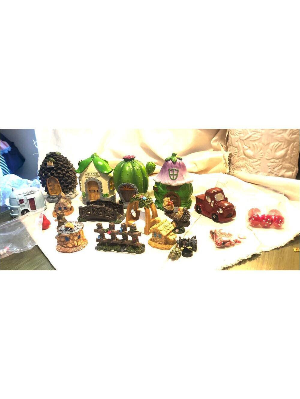 Greenbrier International NEW Fairy Village and Accessories